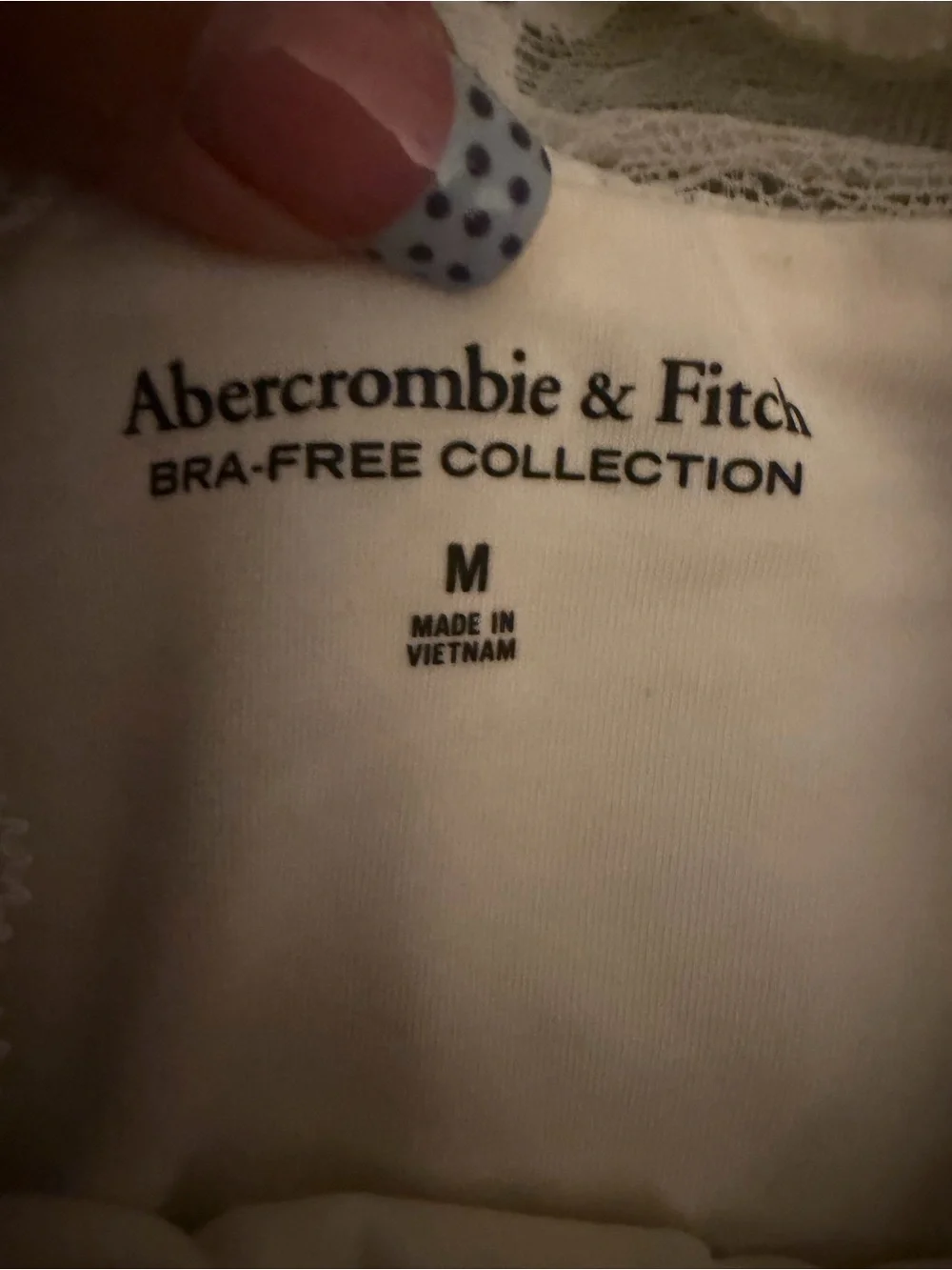 Abercrombie & Fitch Zoe Bra-Free Lace Top - Picture 5 of 7